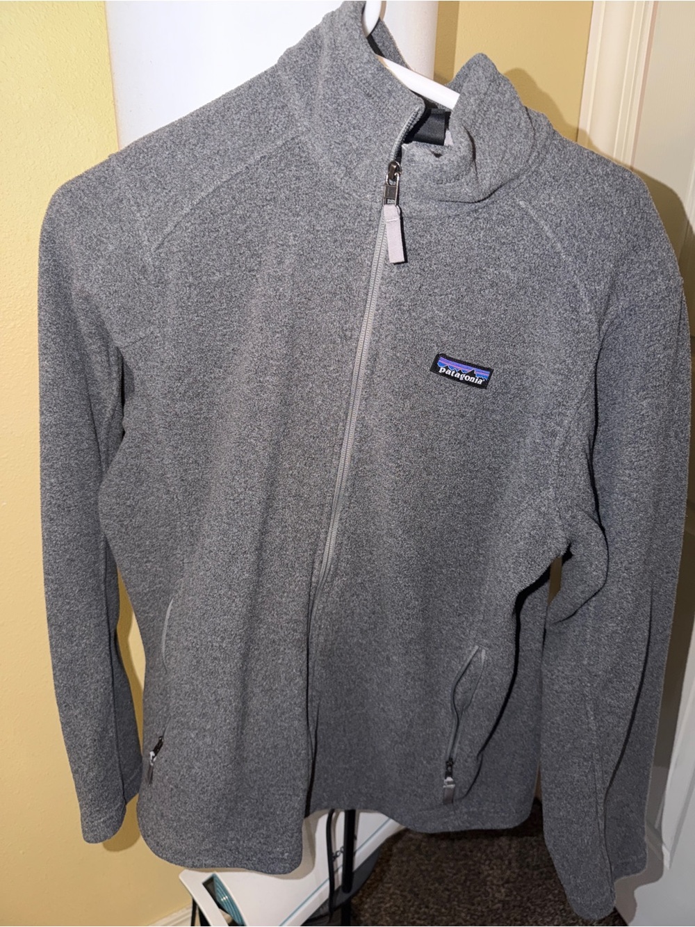 Patagonia Women’s Gray Full-Zip Fleece Jacket